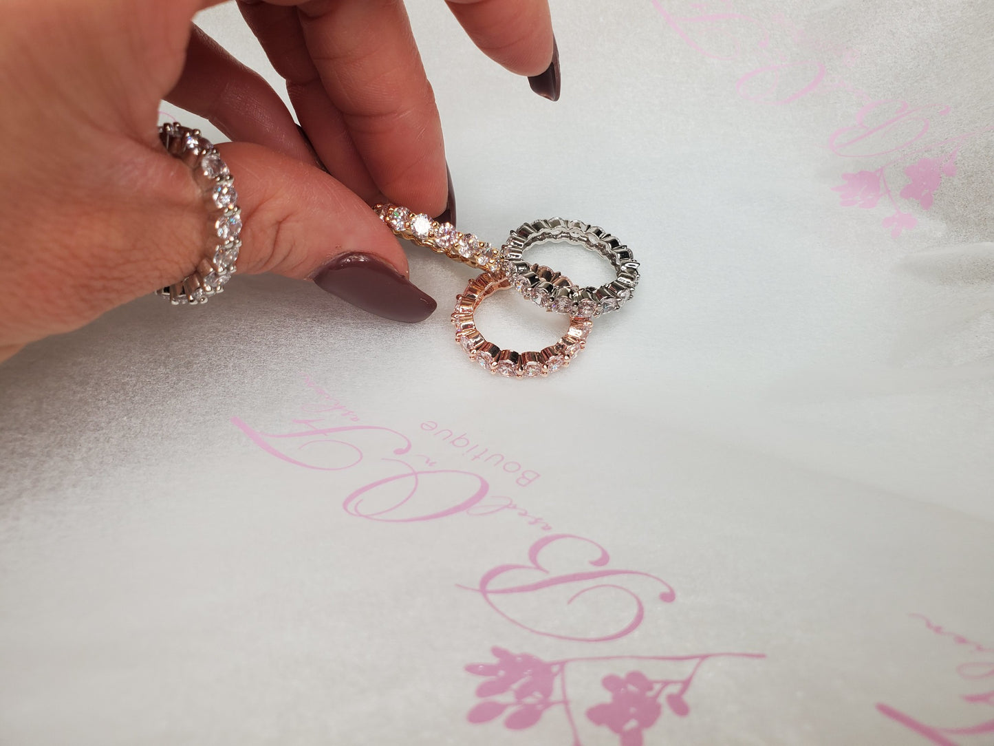 "ICY" Ring