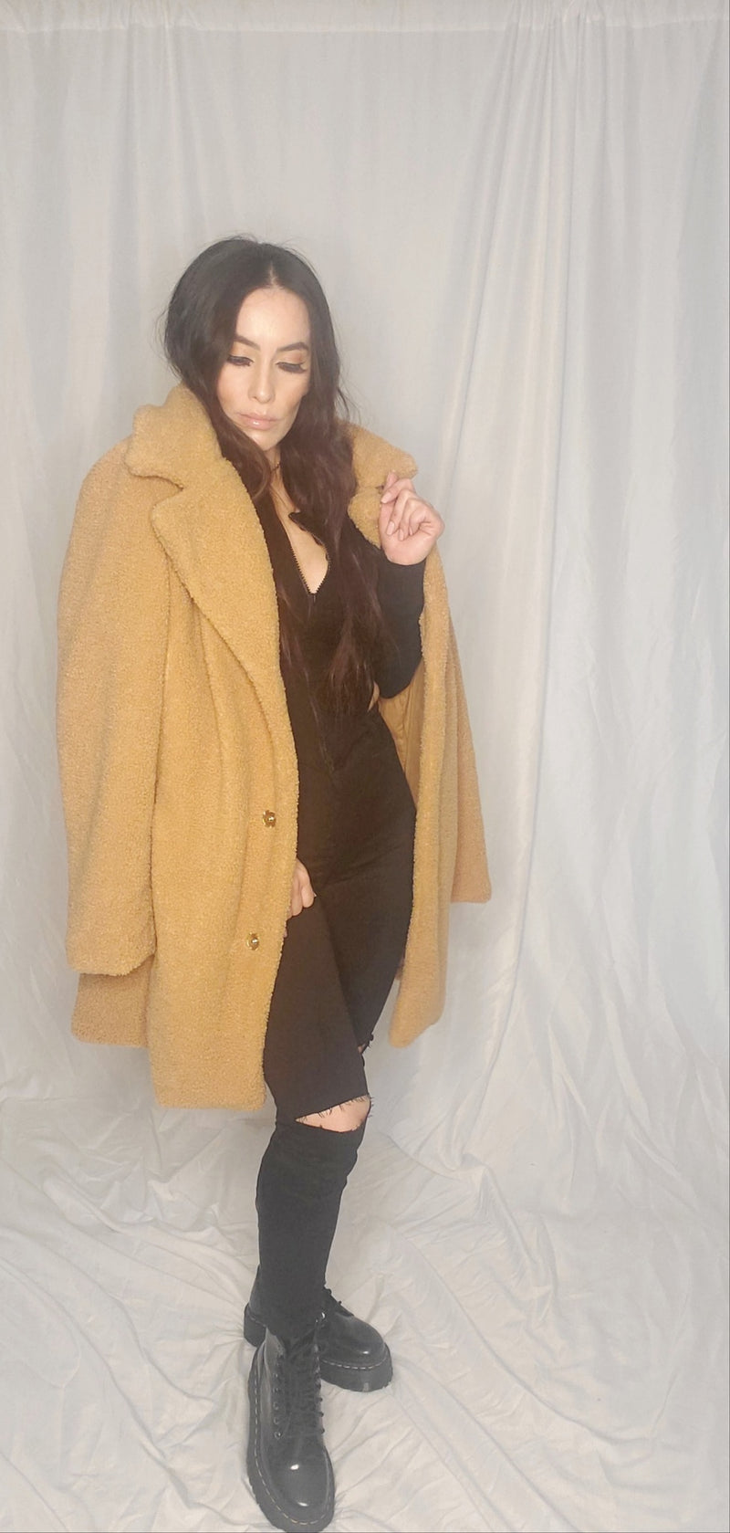 So Cozy Camel Coat